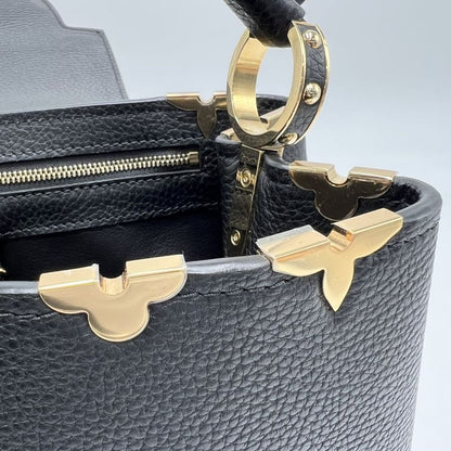 Louis Vuitton 2WAY Ladies Parnacea Line Capucines PM Crossbody Monogram Flower