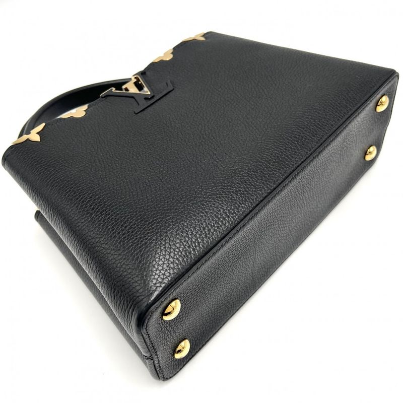 Louis Vuitton 2WAY Ladies Parnacea Line Capucines PM Crossbody Monogram Flower