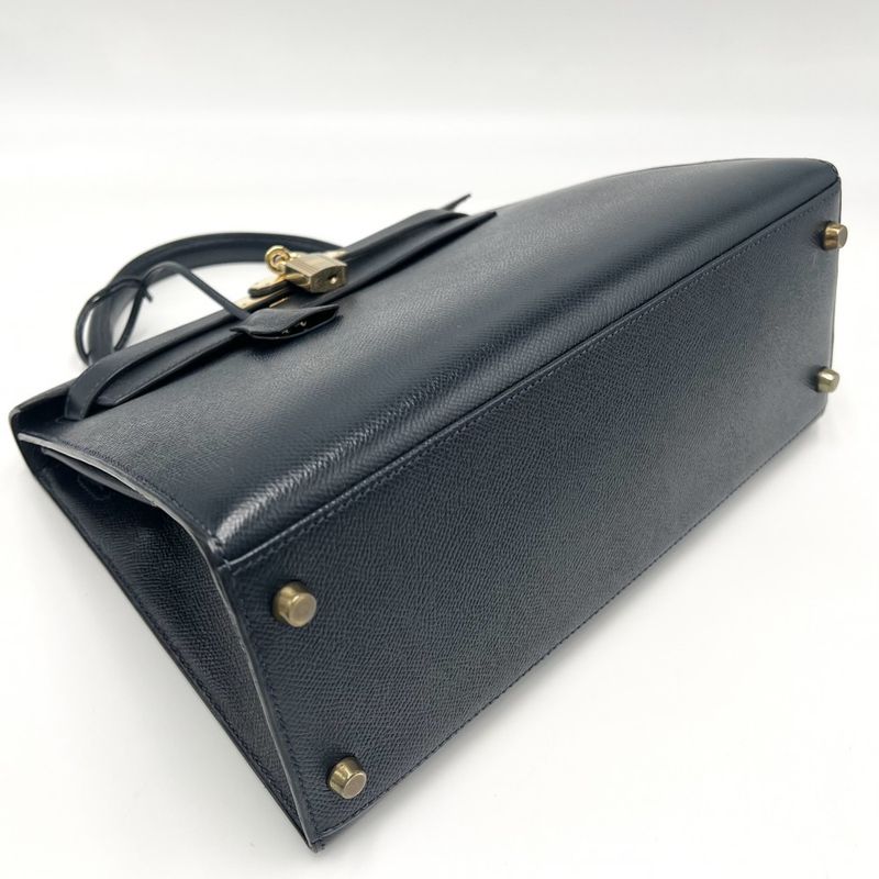 Hermes 2WAY Ladies Kelly 28 Outside Stitching Handbag Shoulder Crossbody