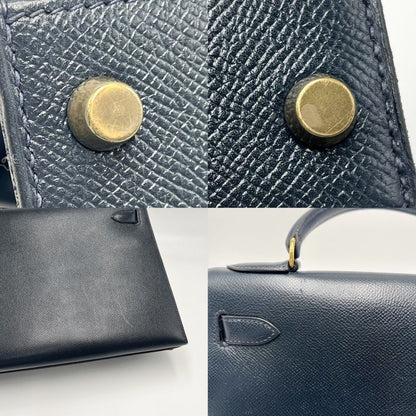 Hermes 2WAY Ladies Kelly 28 Outside Stitching Handbag Shoulder Crossbody