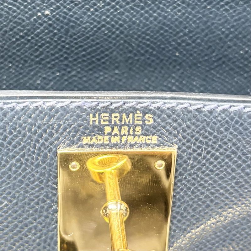 Hermes 2WAY Ladies Kelly 28 Outside Stitching Handbag Shoulder Crossbody