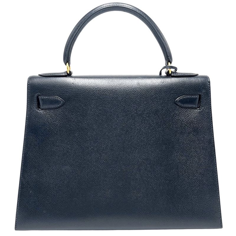 Hermes 2WAY Ladies Kelly 28 Outside Stitching Handbag Shoulder Crossbody