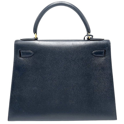 Hermes 2WAY Ladies Kelly 28 Outside Stitching Handbag Shoulder Crossbody