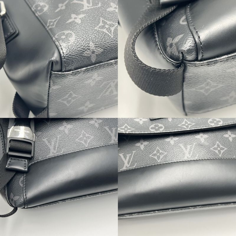 Louis Vuitton Shoulder Bag Men's Monogram Eclipse Messenger Voyage PM Messenger