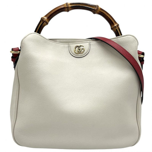 Gucci 2WAY Ladies Diana Medium Shoulder Crossbody Bamboo Handbag Bamboo Handbag