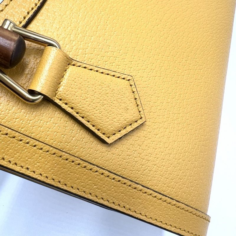 Gucci 3WAY Ladies Bamboo Diana Mini Tote Handbag Shoulder Crossbody GG Mini Bag