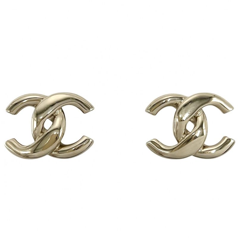 Chanel Earrings Ladies Coco Mark Accessories Chanel GP B25S Gold Approx 8.4g