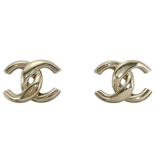 Chanel Earrings Ladies Coco Mark Accessories Chanel GP B25S Gold Approx 8.4g