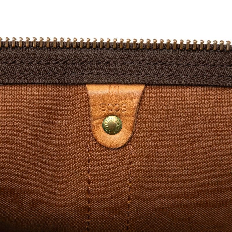 Louis Vuitton Monogram Keepall 55 Boston Bag Travel Bag Travel Bag M41424 Brown