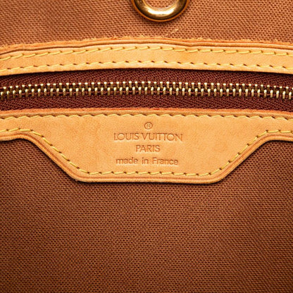Louis Vuitton Monogram Batignolles Orizontal Shoulder Bag Handbag M51154 Brown