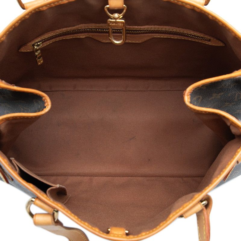 Louis Vuitton Monogram Batignolles Orizontal Shoulder Bag Handbag M51154 Brown