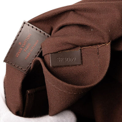 Louis Vuitton Damier Brooklyn PM Crossbody Shoulder Bag N51210 Brown PVC