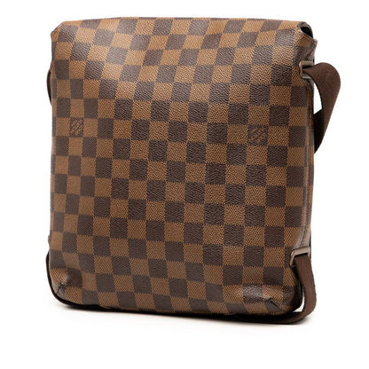 Louis Vuitton Damier Brooklyn PM Crossbody Shoulder Bag N51210 Brown PVC