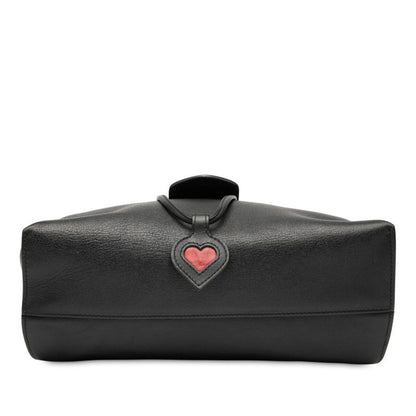 Gucci GG Marmont Sherry Line Chain Backpack 432265 527066 Black Leather Ladies