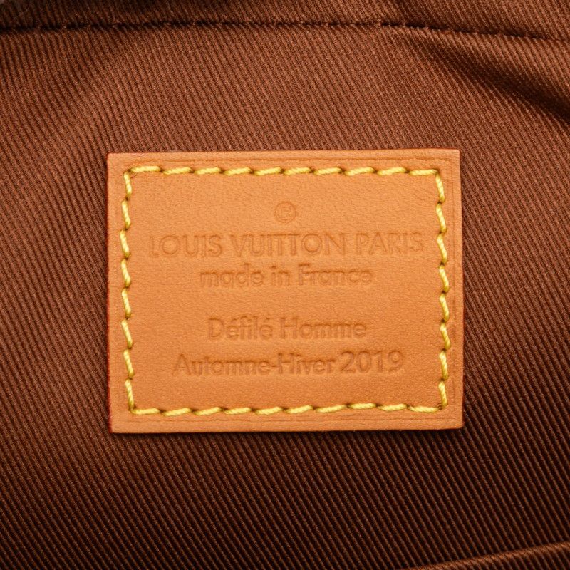 Louis Vuitton Monogram Soft Trunk Messenger MM M44754 Brown PVC Leather Women