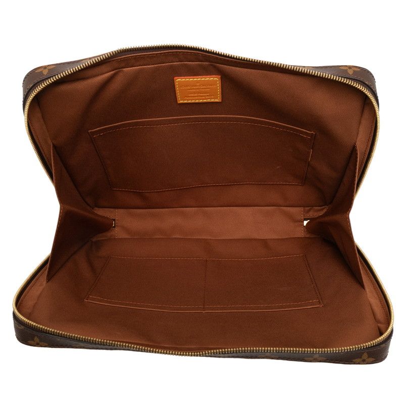 Louis Vuitton Monogram Soft Trunk Messenger MM M44754 Brown PVC Leather Women