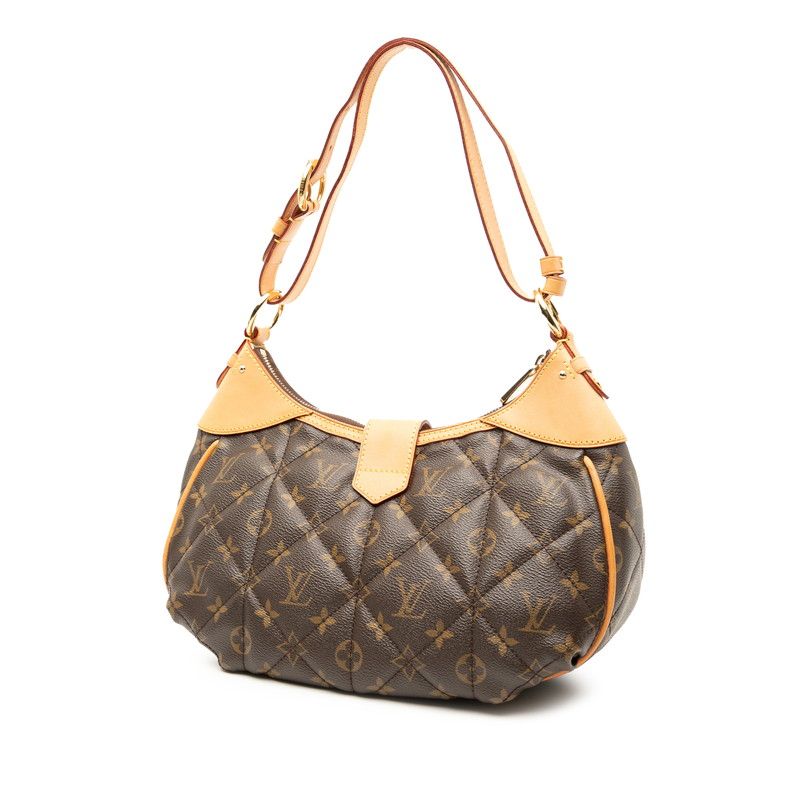 Louis Vuitton Monogram Etoile City Bag PM M41435 Brown PVC Leather Women Louis