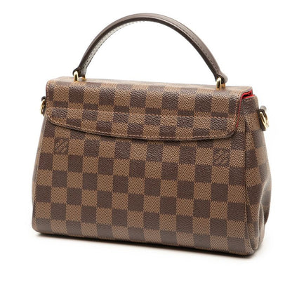Louis Vuitton Damier Croisette Handbag Shoulder Bag 2WAY N53000 Brown PVC
