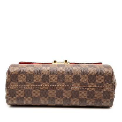 Louis Vuitton Damier Croisette Handbag Shoulder Bag 2WAY N53000 Brown PVC
