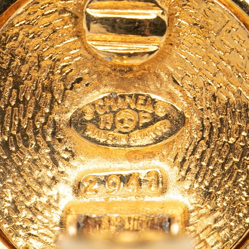 Chanel Vintage Coco Mark Gold Plated Ladies Chanel