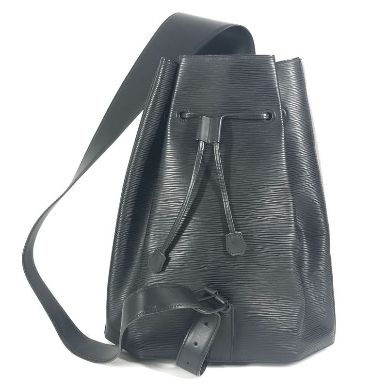 Louis Vuitton Shoulder Bag Sac Ad M80153 Epi Leather Noir Black