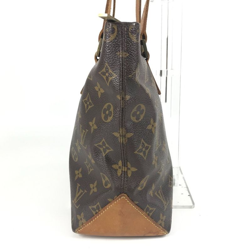 Louis Vuitton Shoulder Bag Cabas Piano M51148 Monogram Canvas Brown