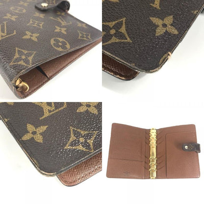 Louis Vuitton Notebook Cabas - Agenda MM Agenda MM R20105 Monogram Canvas Brown