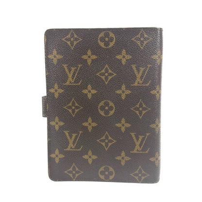 Louis Vuitton Notebook Cabas - Agenda MM Agenda MM R20105 Monogram Canvas Brown