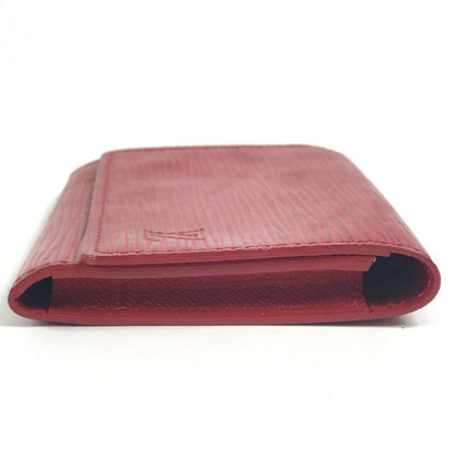 Louis Vuitton Card Case Envelop Carte De Visite M5658e Epi Leather Castilian Red