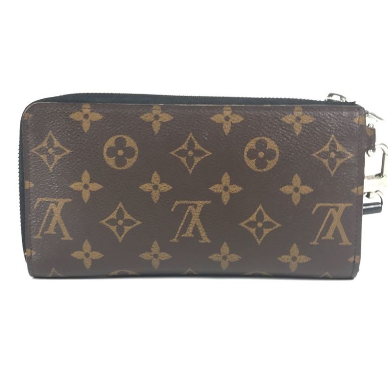 Louis Vuitton Long Wallet Zippy Dragonne M69407 Monogram Canvas Brown