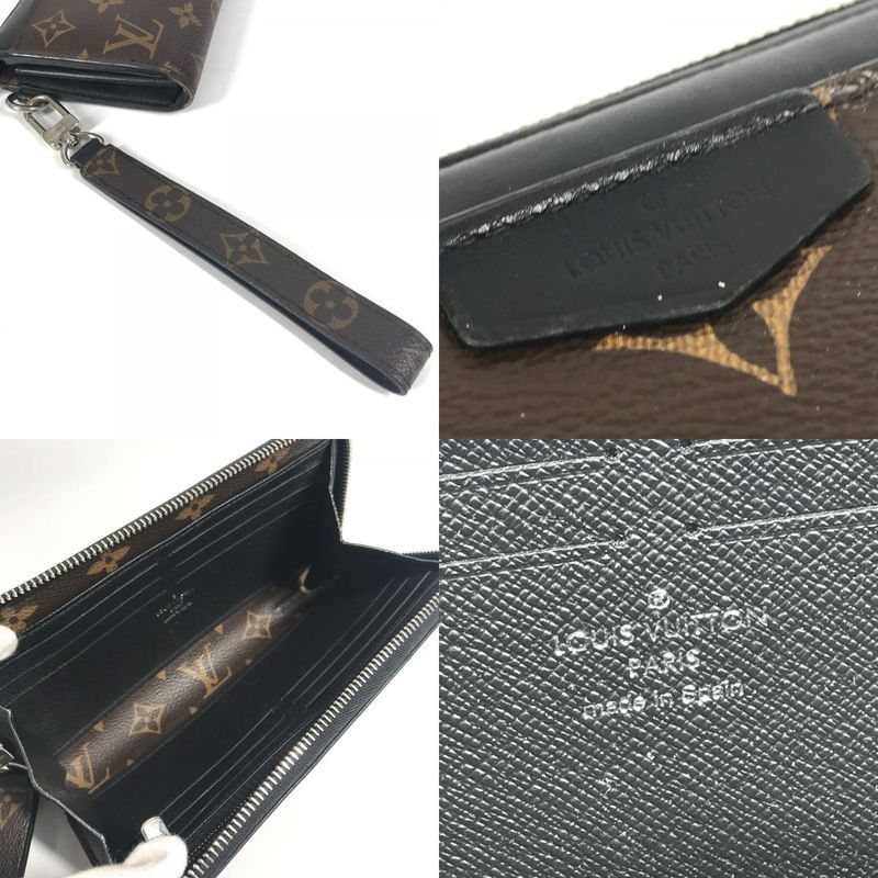 Louis Vuitton Long Wallet Zippy Dragonne M69407 Monogram Canvas Brown