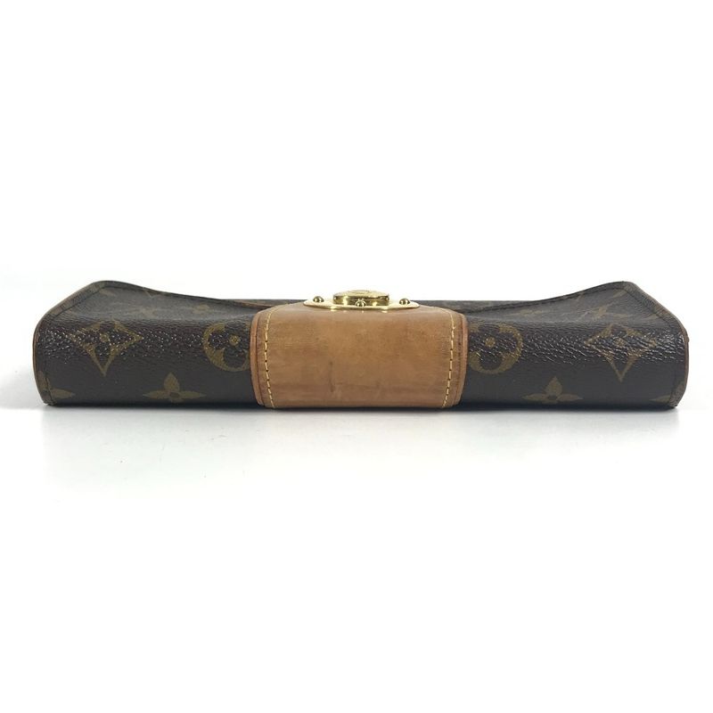 Louis Vuitton Portefeuille Boissy Long Wallet M63220 Monogram Canvas Brown