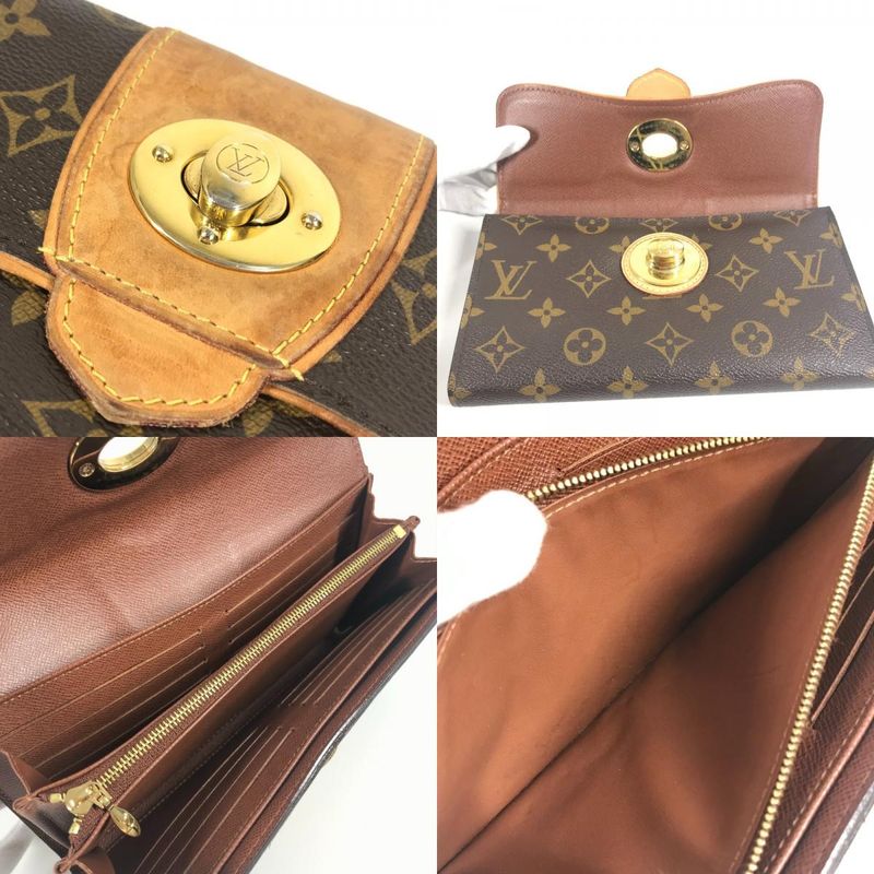 Louis Vuitton Portefeuille Boissy Long Wallet M63220 Monogram Canvas Brown