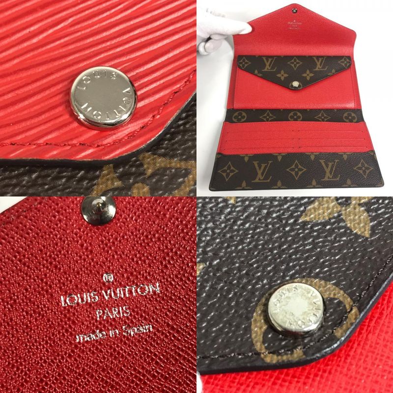 Louis Vuitton Long Wallet Portefeuille Marie Loulon M60727 Monogram Canvas