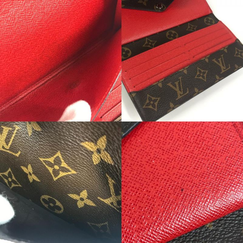 Louis Vuitton Long Wallet Portefeuille Marie Loulon M60727 Monogram Canvas