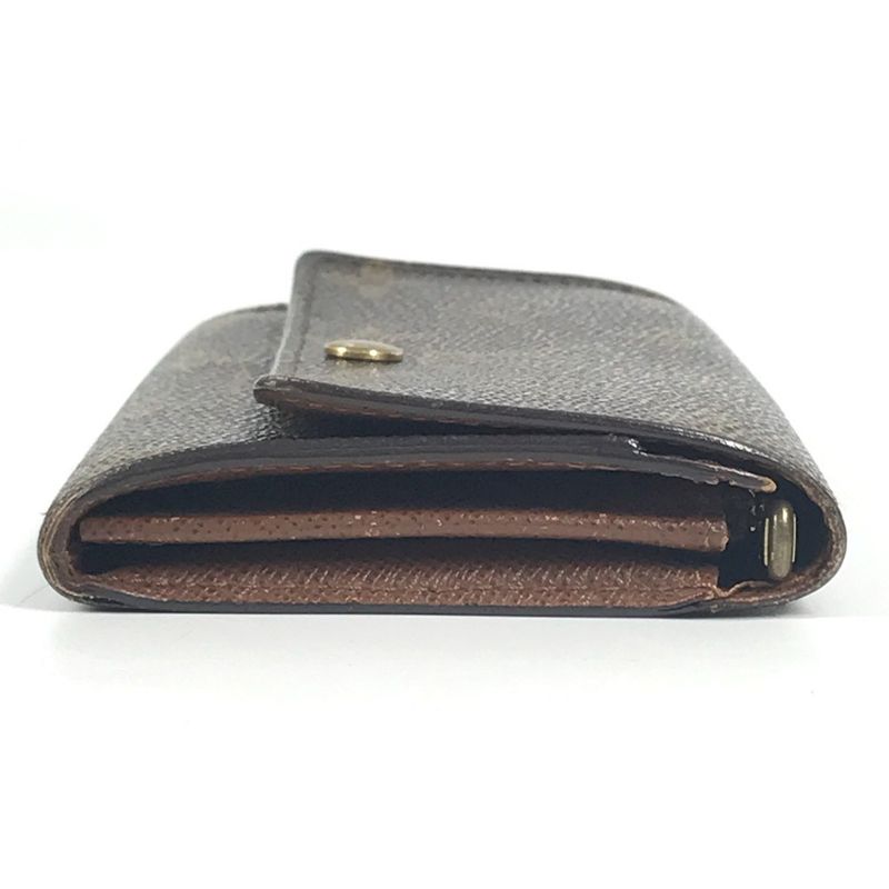 Louis Vuitton Bifold Wallet Porte Monnaie Vie Trésor M61730 Monogram Canvas