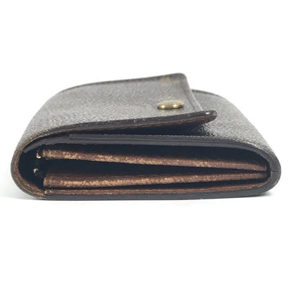 Louis Vuitton Bifold Wallet Porte Monnaie Vie Trésor M61730 Monogram Canvas