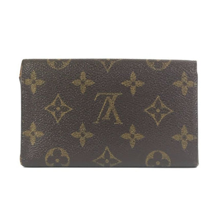 Louis Vuitton Bifold Wallet Porte Monnaie Vie Trésor M61730 Monogram Canvas