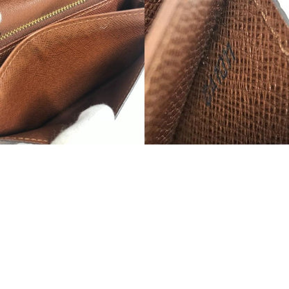 Louis Vuitton Bifold Wallet Porte Monnaie Vie Trésor M61730 Monogram Canvas