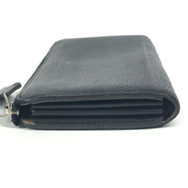 Louis Vuitton Portefeuille Comete Long Wallet M60146 Leather Black