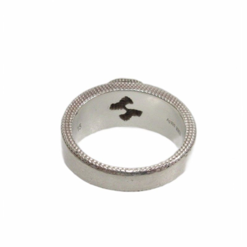 Gucci Interlocking G Ring 925 Silver 15 Approx 8.7g