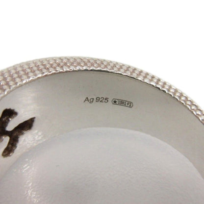 Gucci Interlocking G Ring 925 Silver 15 Approx 8.7g