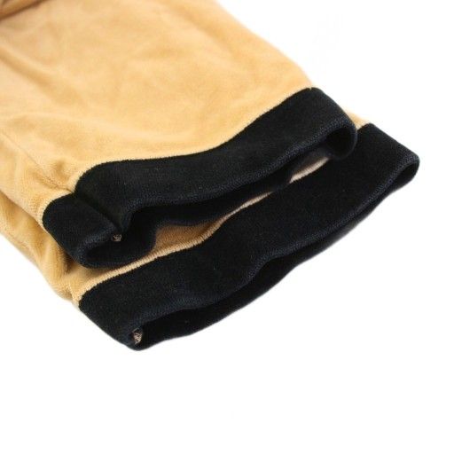 Fendi Vintage Velour T-shirt Cut And Sewn Long Sleeves Logo 46 Beige KH