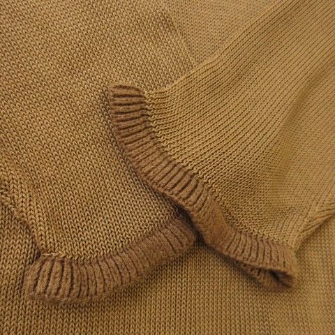 Bottega Veneta Vintage Knit Sweater Ruffled Neck Long Sleeves Transparent S