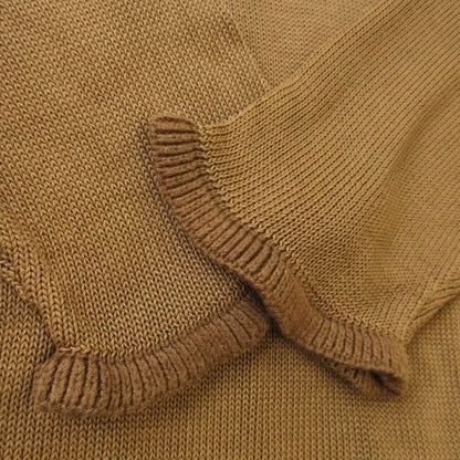 Bottega Veneta Vintage Knit Sweater Ruffled Neck Long Sleeves Transparent S