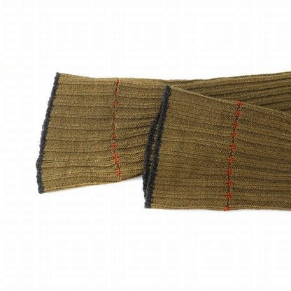 Gucci Knit Cardigan Long Sleeves Ribbon Logo Button Cable-knit Sherry Line