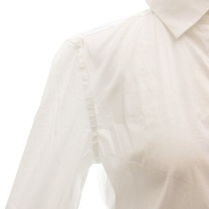 Loewe Long Sleeve Shirt Blouse With Winged Wings 36 White D216981uni GV - GY18