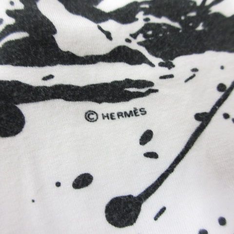 Hermes Unexpected Horse Splash Print T-shirt Cut And Sewn Margiela Period LA