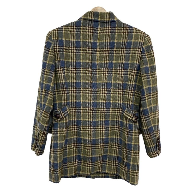 Christian Dior Sport Jacket Size M Women's - Blue X Dark Brown X Multi Long