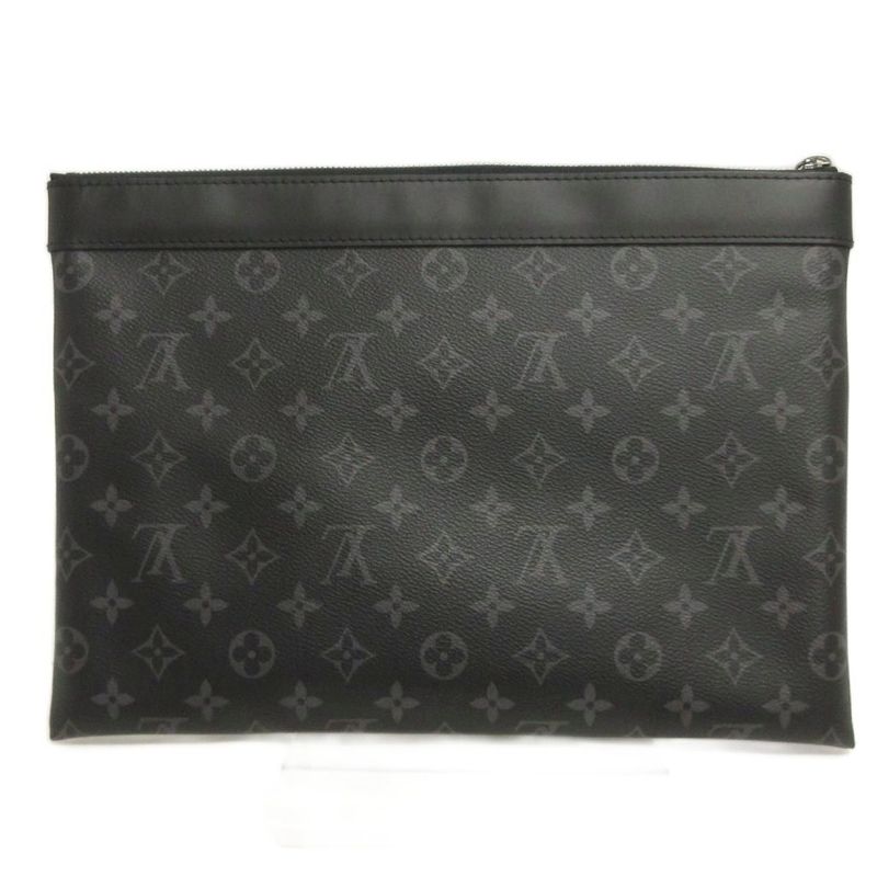 Louis Vuitton Monogram Eclipse Discabas Lee Clutch Bag Second Bag M62291 Total